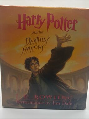 Harry Potter and the Deathly Hallows – Orange Audiobook CD Set by